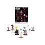 Jada - Set de 12 Figurines Star Wars en Métal - 4cm - Licence Officielle - Personnages Dark Vador, R2D2, Princesse Leia - À partir de 3 ans
