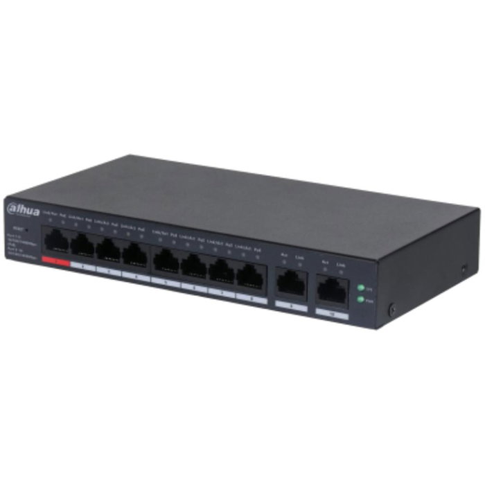 Dahua DH-CS4010-8GT-110 Switch Géré L2 10 ports Gigabit Ethernet 8 ports PoE 110W