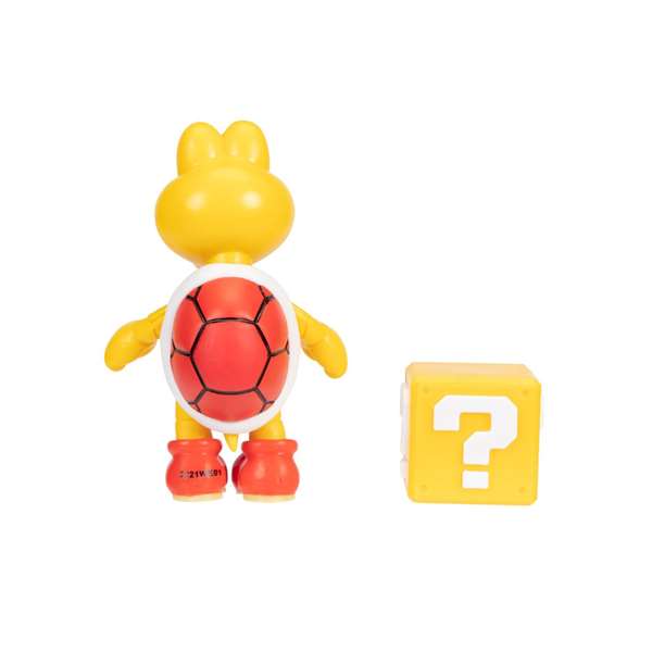 Jakks Pacific Figurines Super Mario 10 cm - Série de 5 modèles assortis en PVC (Bone Planta Piranha, Raccoon Mario, Red Koopa, Shy Guy, Cat Peach)