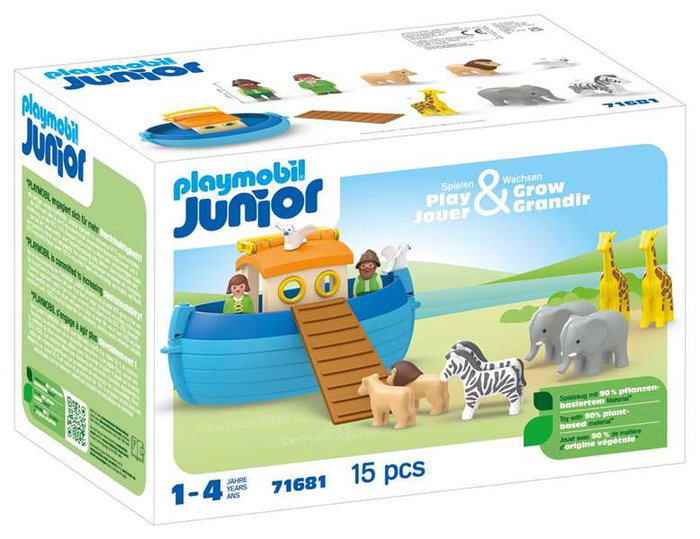 Playmobil Junior Arche de Noé transportable 71681