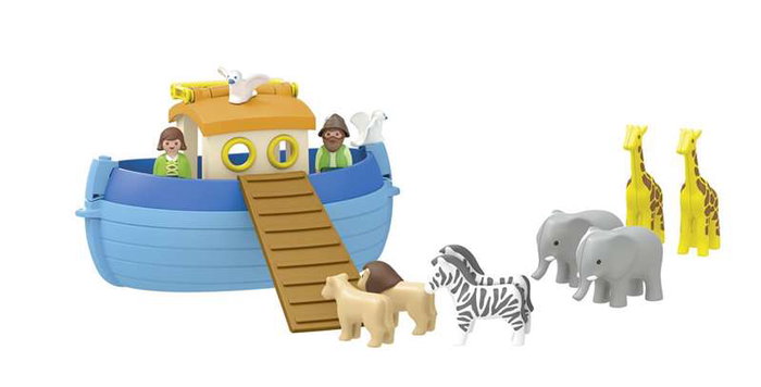Playmobil Junior Arche de Noé transportable 71681