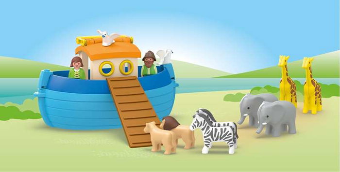 Playmobil Junior Arche de Noé transportable 71681