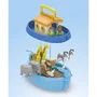Playmobil 71681 Arche de Noé transportable avec bateau flottant et animaux, 15 pièces, Jouet pour enfants dès 1 an