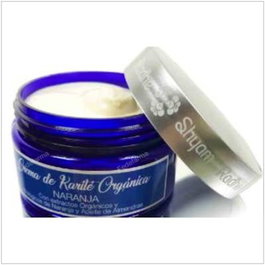 RADHE SHYAM Crème au beurre de karité organique à l'orange 100g