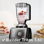 Bosch MultiTalent8 B1EMC812S8 - Robot Multifonction 1250 W 3.9 L Blender 1.5 L avec Variateur de Vitesse LED Turbo Livre de Recettes Blanc Inox