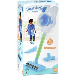 Ecoiffier - Aspirateur jouet balai enfant 3 embouts interchangeables - Jeu d'imitation ménage éducatif pour bébé dès 18 mois