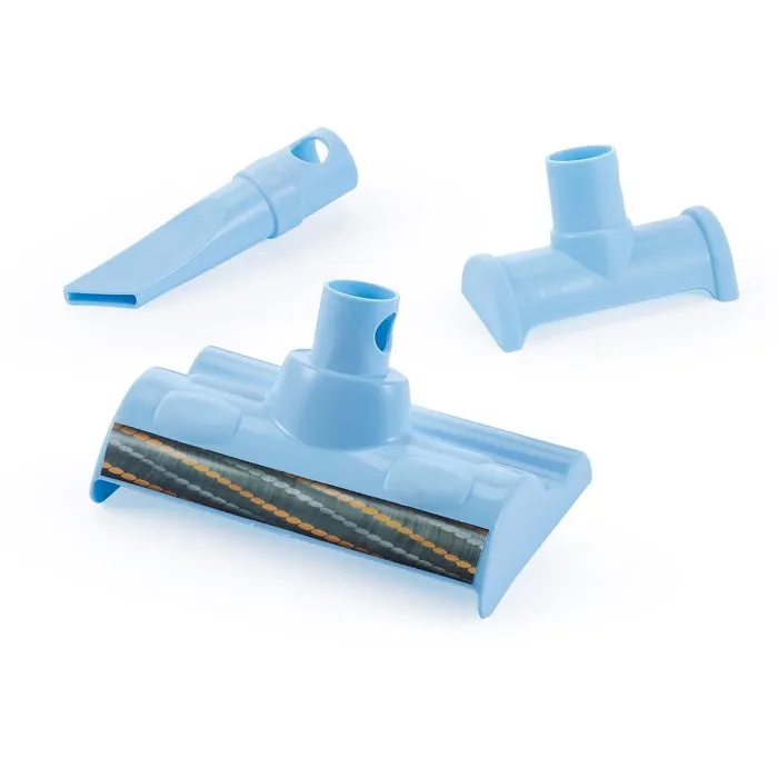 Ecoiffier - Aspirateur jouet balai enfant 3 embouts interchangeables - Jeu d'imitation ménage éducatif pour bébé dès 18 mois