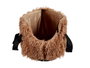 Mascow Transportin pour Chien Souple en Polyester 25 x 23 x 45 cm Gris et Marron (Set de 6)