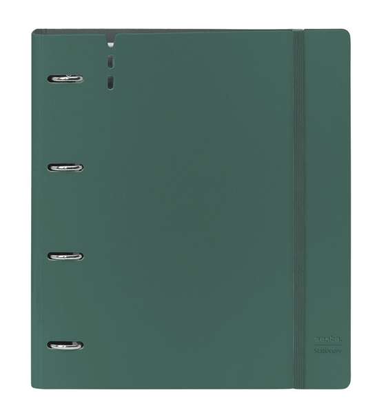 Safta CARPEBLOCK PP FOAM 4 ANI 35MM C/RECAMBIO, Mousse de polypropylène 35 mm, 27x32x4 cm, vert foncé, Âge recommandé : 3 ans
