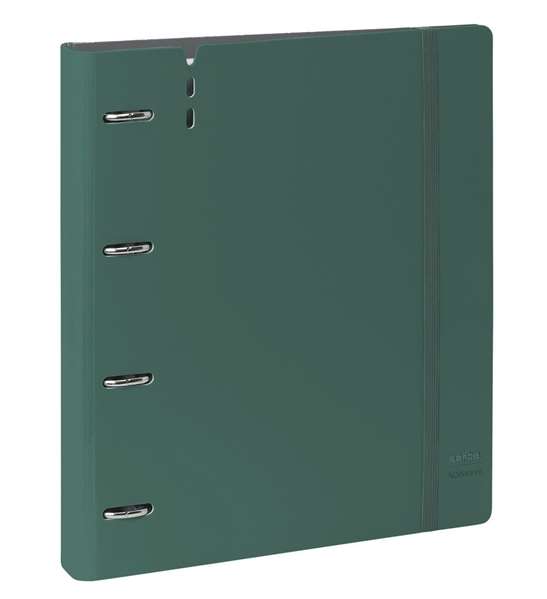 Safta CARPEBLOCK PP FOAM 4 ANI 35MM C/RECAMBIO, Mousse de polypropylène 35 mm, 27x32x4 cm, vert foncé, Âge recommandé : 3 ans