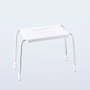 Tabouret Lifetime Blanc 50 x 24 cm