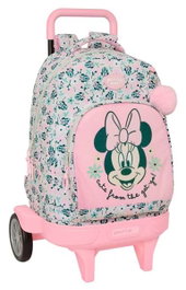 Safta Mochila grande avec roues compact évolutive ext. Minnie Mouse Minty 33x45x22cm