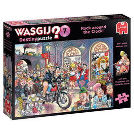 Jumbo Puzzle Wasgij Destiny 7 Rock around the Clock 1000 Pièces, Réf. 81929