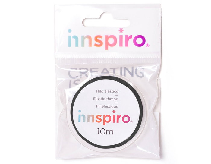 Innspiro Fil de nylon noir 0,35mm 10m Innspiro Fil de nylon noir 0,35mm 10m