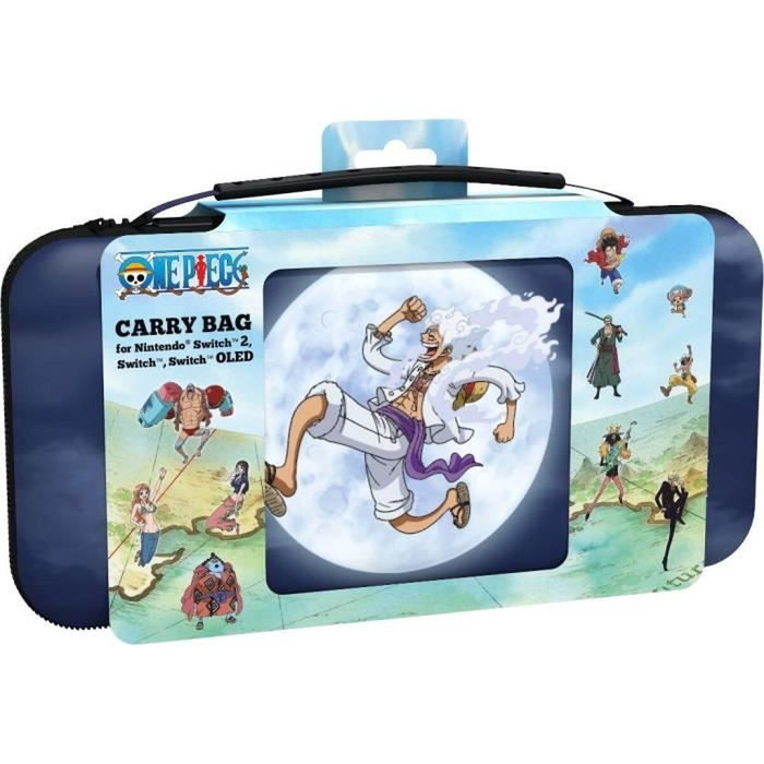Konix Housse de protection One Piece Luffy Gear 5 pour Nintendo Switch - Bleu Konix Housse de protection One Piece Luffy Gear 5 pour Nintendo Switch - Bleu