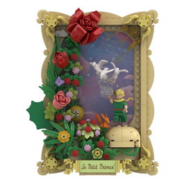 Pantasy Le Petit Prince jeu de construction Rose 23 cm