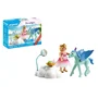 PLAYMOBIL 71802 Set de Jeu - Princesse Magic avec Poulain Ailé et Nuage, Figurine et Accessoires, 16 Pièces, Jouet Enfant Dès 4 Ans