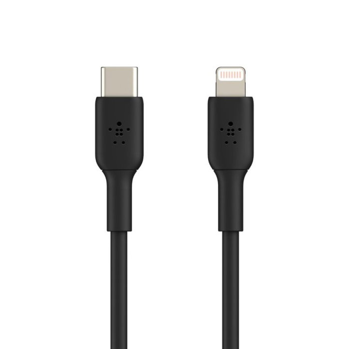 Belkin CAA003BT1MBK Câble USB-C vers Lightning Boost Charge 1m Noir MFi