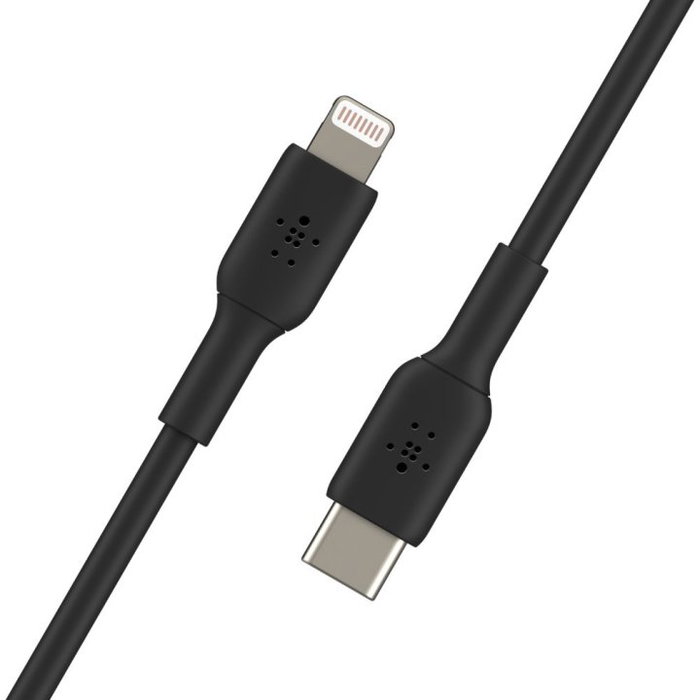 Belkin CAA003BT1MBK Câble USB-C vers Lightning Boost Charge 1m Noir MFi