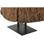 Home ESPRIT Figurine Décorative Noir Brun foncé Pièce unique
