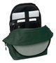Munich Basics Sac à dos double pour ordinateur portable 15,6 pouces avec port USB, vert, 31x44x18 cm