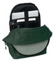 Munich Basics Sac à dos double pour ordinateur portable 15,6 pouces avec port USB, vert, 31x44x18 cm