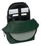 Munich Basics Sac à dos double pour ordinateur portable 15,6 pouces avec port USB, vert, 31x44x18 cm