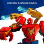 LEGO Marvel Batalla de Armaduras Robóticas : Spider-Man vs. Doc Ock (76338) avec 2 robots articulés et 3 minifigurines