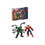 LEGO Marvel Batalla de Armaduras Robóticas : Spider-Man vs. Doc Ock (76338) avec 2 robots articulés et 3 minifigurines