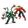 LEGO Marvel Batalla de Armaduras Robóticas : Spider-Man vs. Doc Ock (76338) avec 2 robots articulés et 3 minifigurines