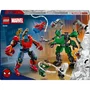Lego 76338 Marvel - Le Combat des Robots: Spider-Man contre Docteur Octopus, Jeu de Construction 6 Ans et Plus, avec 2 Robots et 3 Minifigurines