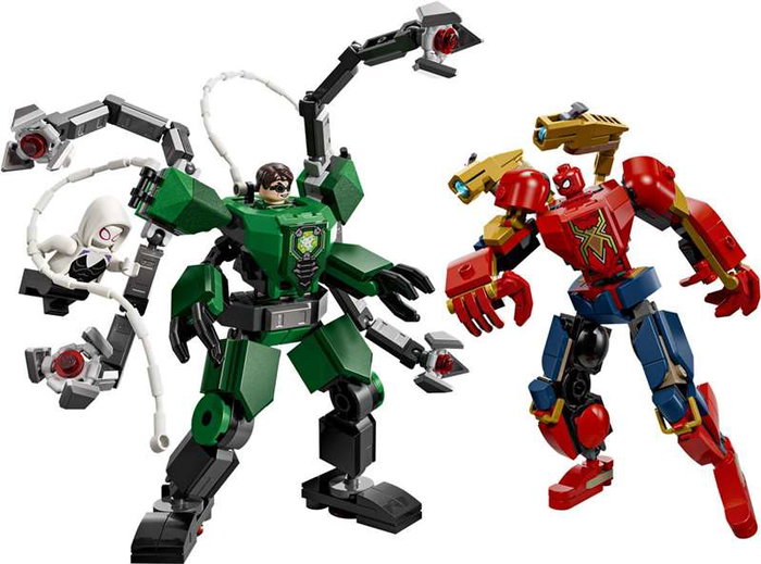LEGO Marvel Jeu de Construction Bataille de Blindages Robotiques Spider-Man vs Doc Ock LEGO Marvel Jeu de Construction Bataille de Blindages Robotiques Spider-Man vs Doc Ock