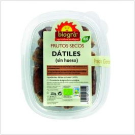 Biogra Dattes Dénoyautées 230g Bio