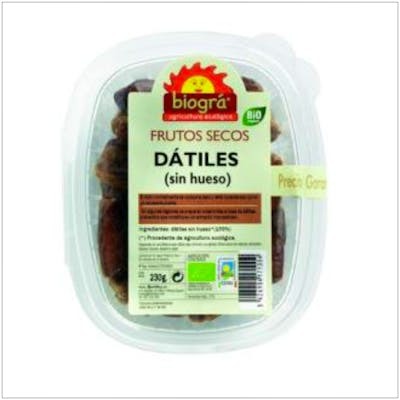 Biogra Dattes Dénoyautées 230g Bio Biogra Dattes Dénoyautées 230g Bio