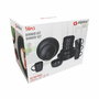 Assiettes Alpina Noir Céramique 16 Pièces (4 Unités)