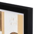 Giftdecor Porte-photo mural en bois avec passe-partout 13x18 cm Noir (Set de 12)