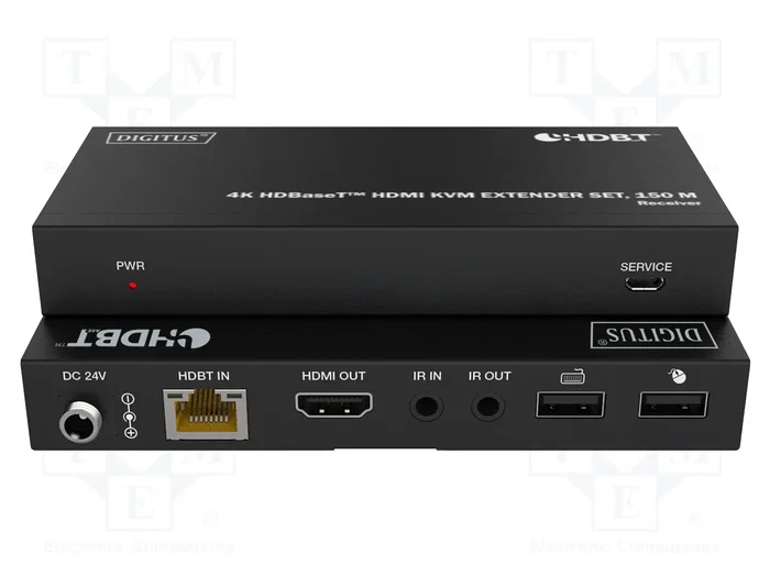DIGITUS Commutateur KVM 4K UHD 2160p noir DIGITUS Commutateur KVM 4K UHD 2160p noir