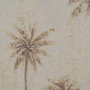 BigBuy Home Toile Beige Palmiers Palmier 80 x 3,3 x 60 cm