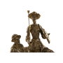 Home ESPRIT Figurine Décorative Dorée en Résine