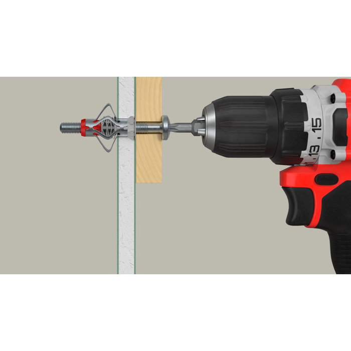 Fischer DuoHM 5x55 TX25 avec vis, Lot de 25 pièces