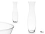 GIFTDECOR Vase en cristal au col étroit 70cm