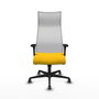 Piqueras y Crespo Chaise de Bureau Albacete Jaune et Blanc