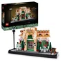 LEGO Icons 10362 Le Café Français - Décoration Parisienne pour Étagère - Set de Construction pour Adultes