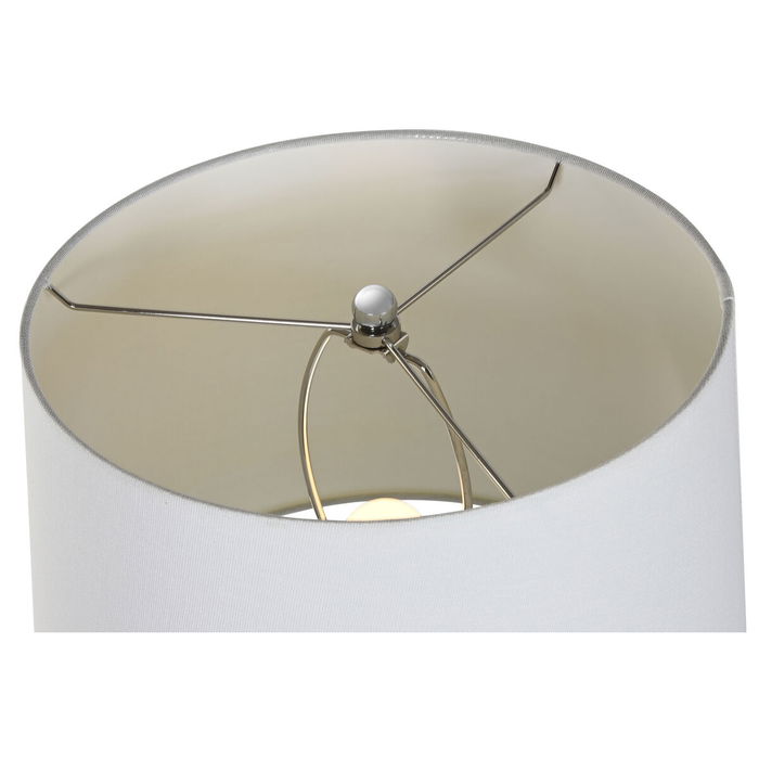 Lampadaire Home ESPRIT Blanc Argenté 50 W 220 V 35 x 35 x 150 cm (3 Pièces)