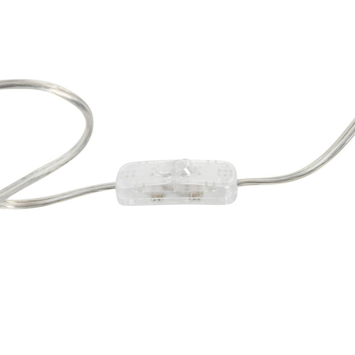 Lampadaire Home ESPRIT Blanc Argenté 50 W 220 V 35 x 35 x 150 cm (3 Pièces)