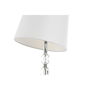 Lampadaire Home ESPRIT Blanc Argenté 50 W 220 V 35 x 35 x 150 cm (3 Pièces)