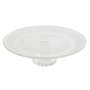 Assiette plate Home ESPRIT Transparent Verre 33 x 33 x 9,4 cm