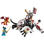 LEGO Ninjago Zilvar et la bête dragon Grimtak