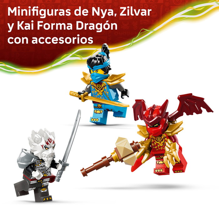 LEGO Ninjago Zilvar et la bête dragon Grimtak LEGO Ninjago Zilvar et la bête dragon Grimtak