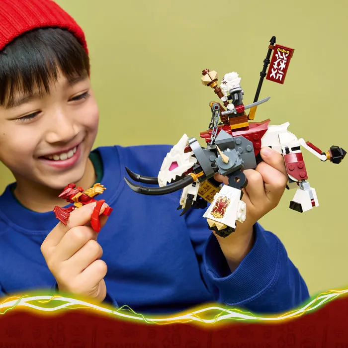 LEGO NINJAGO 71863 Zilvar et Grimtak la Bête Draconique - Jouet Ninja dès 7 ans